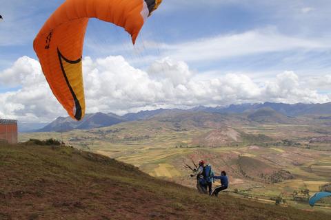 Paragliding Tandem Flight over the Sacred Valley Peru